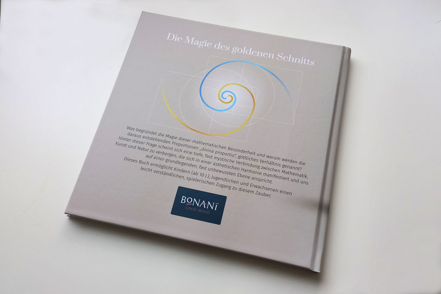 Limitierter Erstdruck: Mal- und Lernbuch "Die Magie des goldenen Schnitts", Hardcover, 40 Seiten