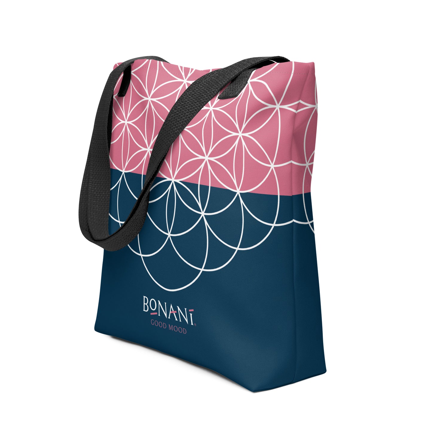 Stofftasche "Blume des Lebens", einem Symbol der heiligen Geometrie, für alles was tragbar ist