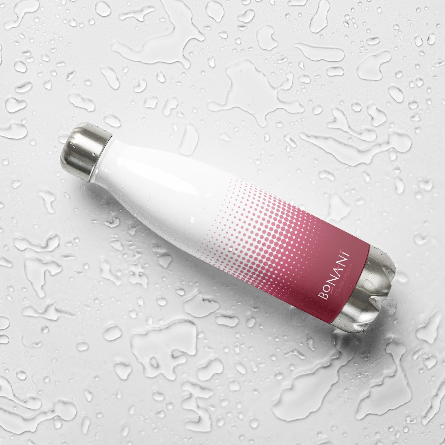 Edelstahl Thermosflasche "Rosé"