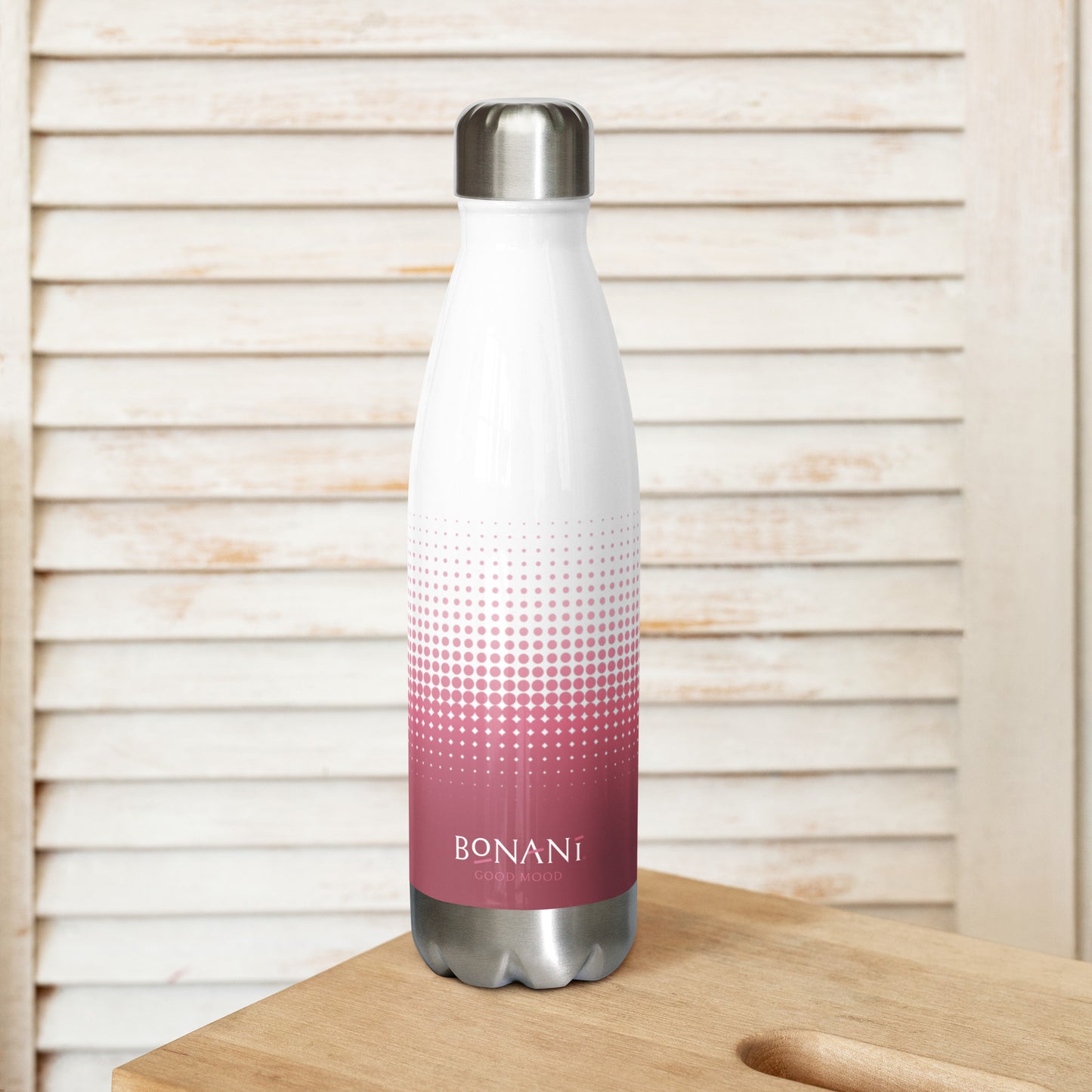 Edelstahl Thermosflasche "Rosé"