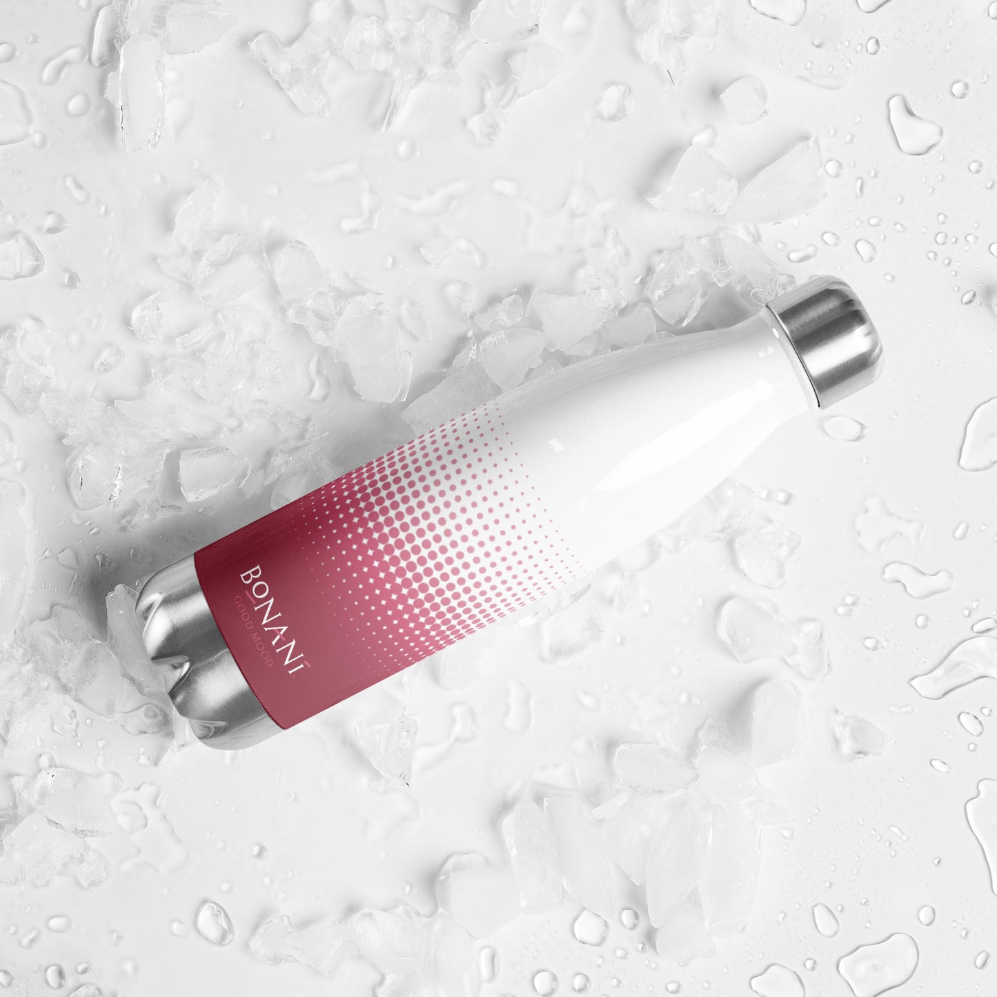 Edelstahl Thermosflasche "Rosé"