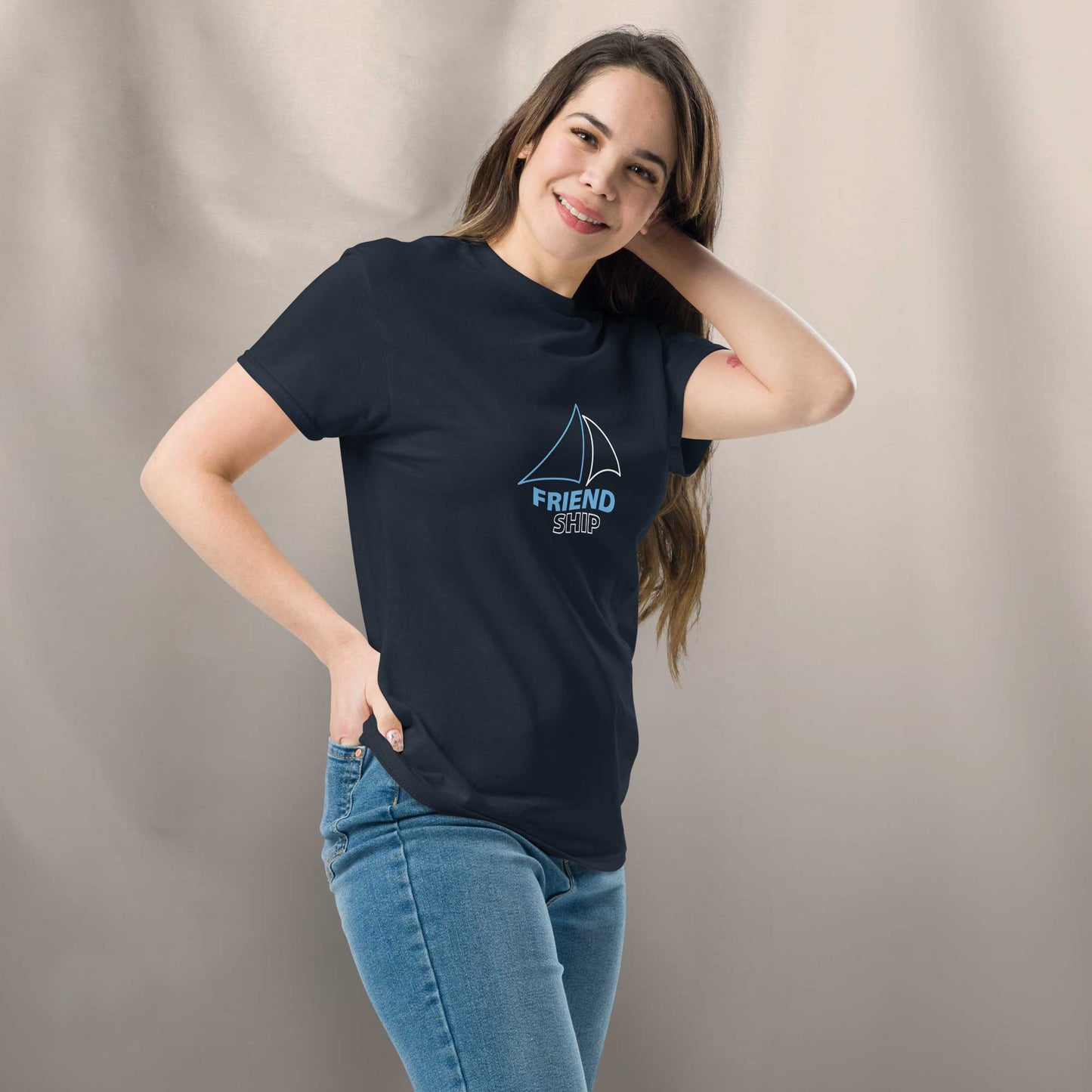 Heavyweight Unisex T-Shirt "FriendShip" - BONANI Design T-Shirt