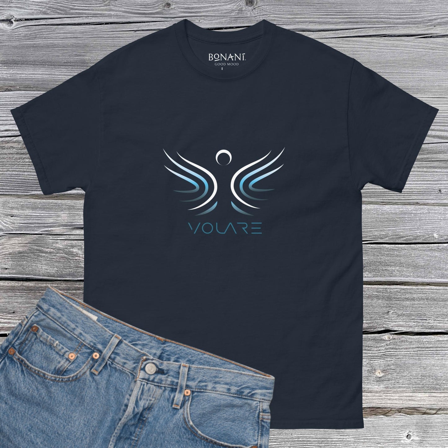 Unisex T-Shirt "VOLARE" - "FLIEGEN" - BONANI Design T-Shirt