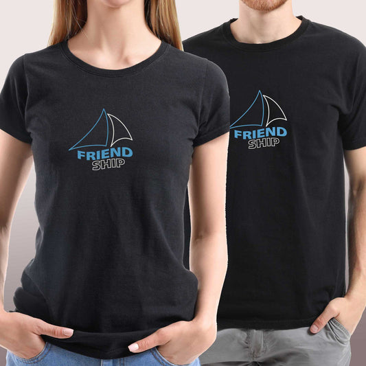 Heavyweight Unisex T-Shirt "FriendShip" - BONANI Design T-Shirt