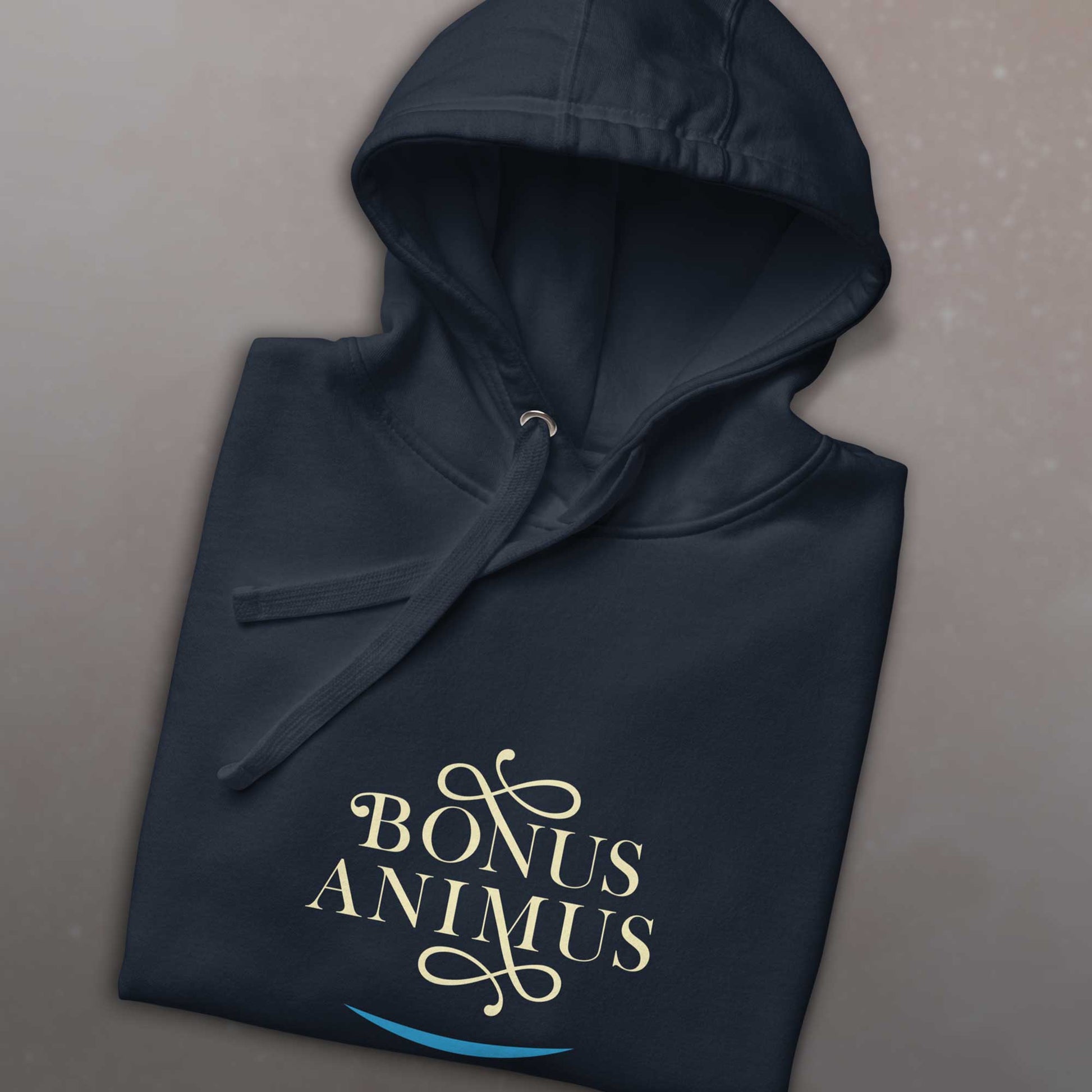 Unisex - Kapuzenpullover "Bonus Animus" für gute Laune - BONANI Design Unisex Hoodie Kaputzenpullover