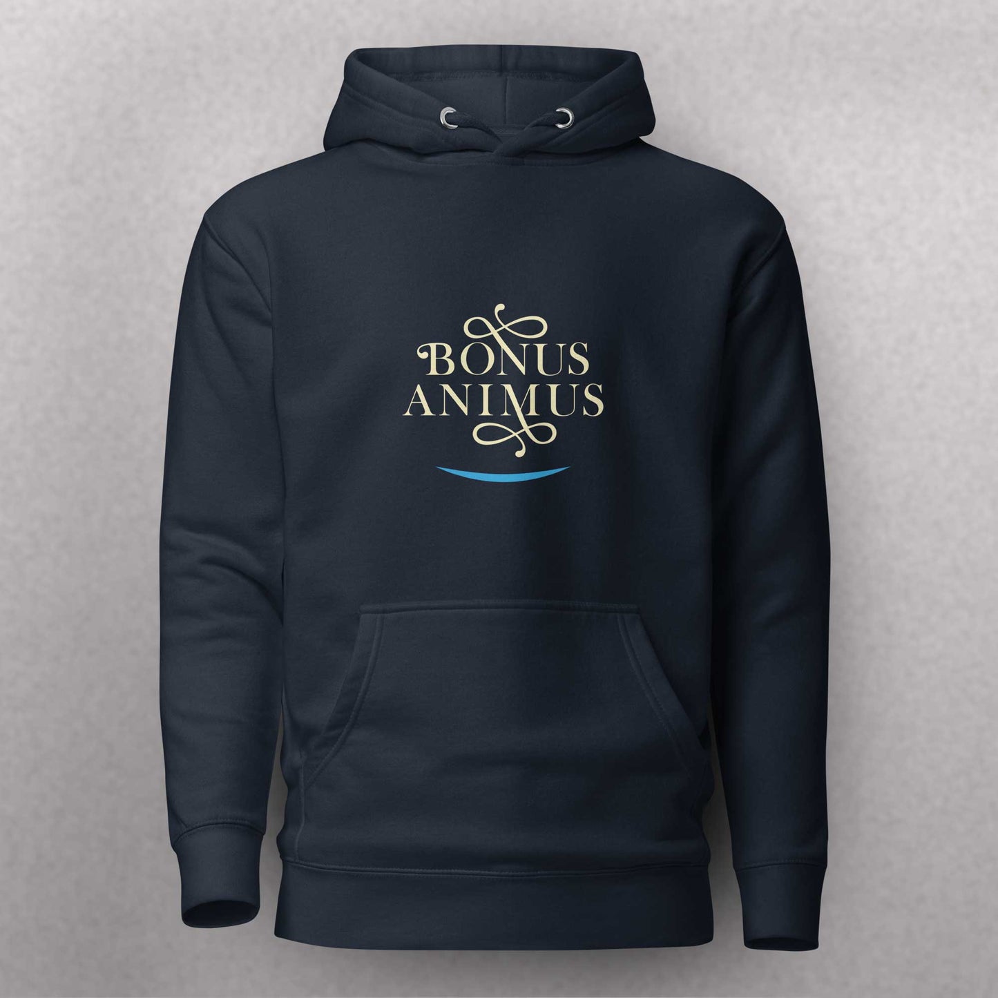 Unisex - Kapuzenpullover "Bonus Animus" für gute Laune - BONANI Design Unisex Hoodie Kaputzenpullover