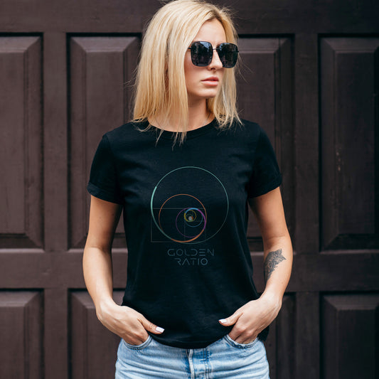 Unisex T-Shirt mit der Magie des goldenen Schnitts