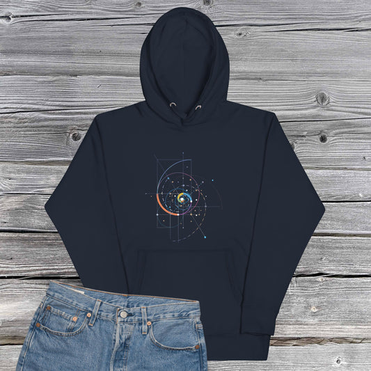 Unisex - Kapuzenpullover/Hoodie "Fibonacci" - BONANI Design