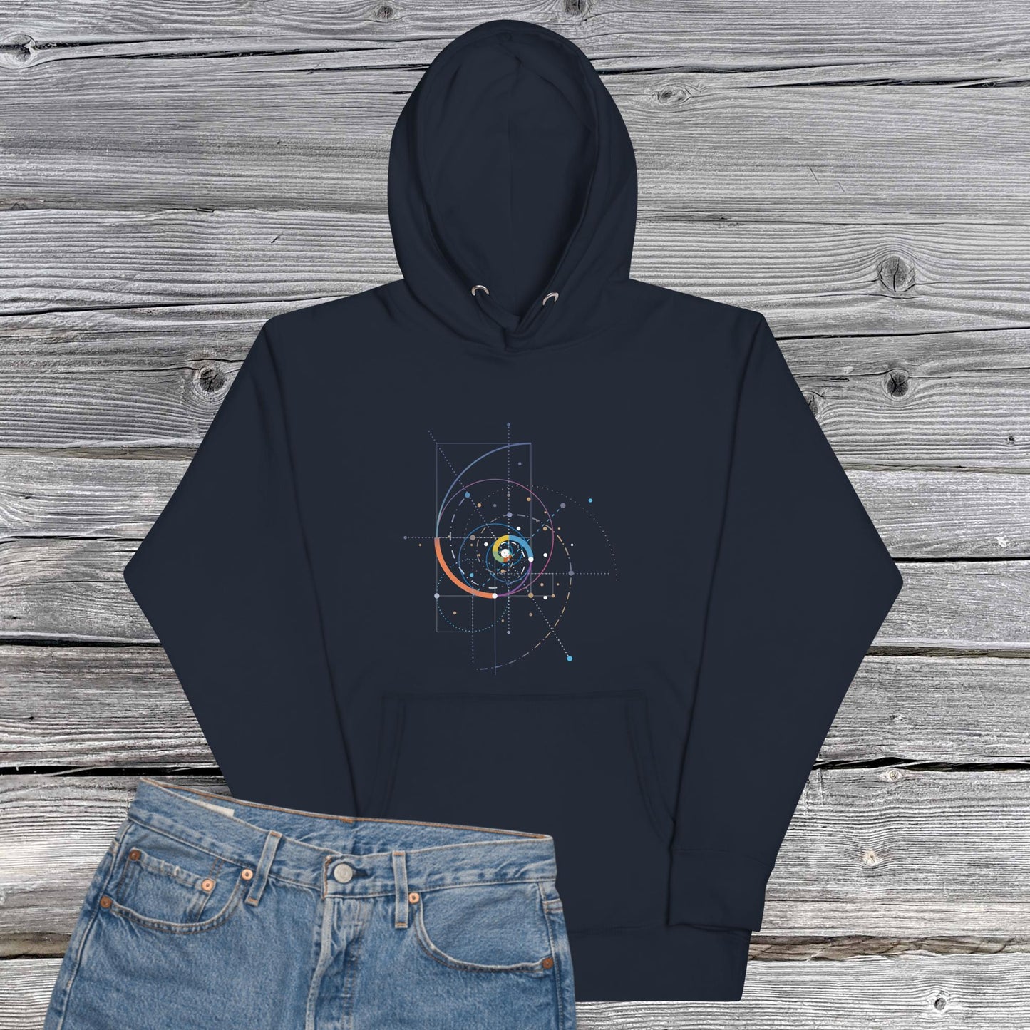 Unisex - Kapuzenpullover/Hoodie "Fibonacci" - BONANI Design