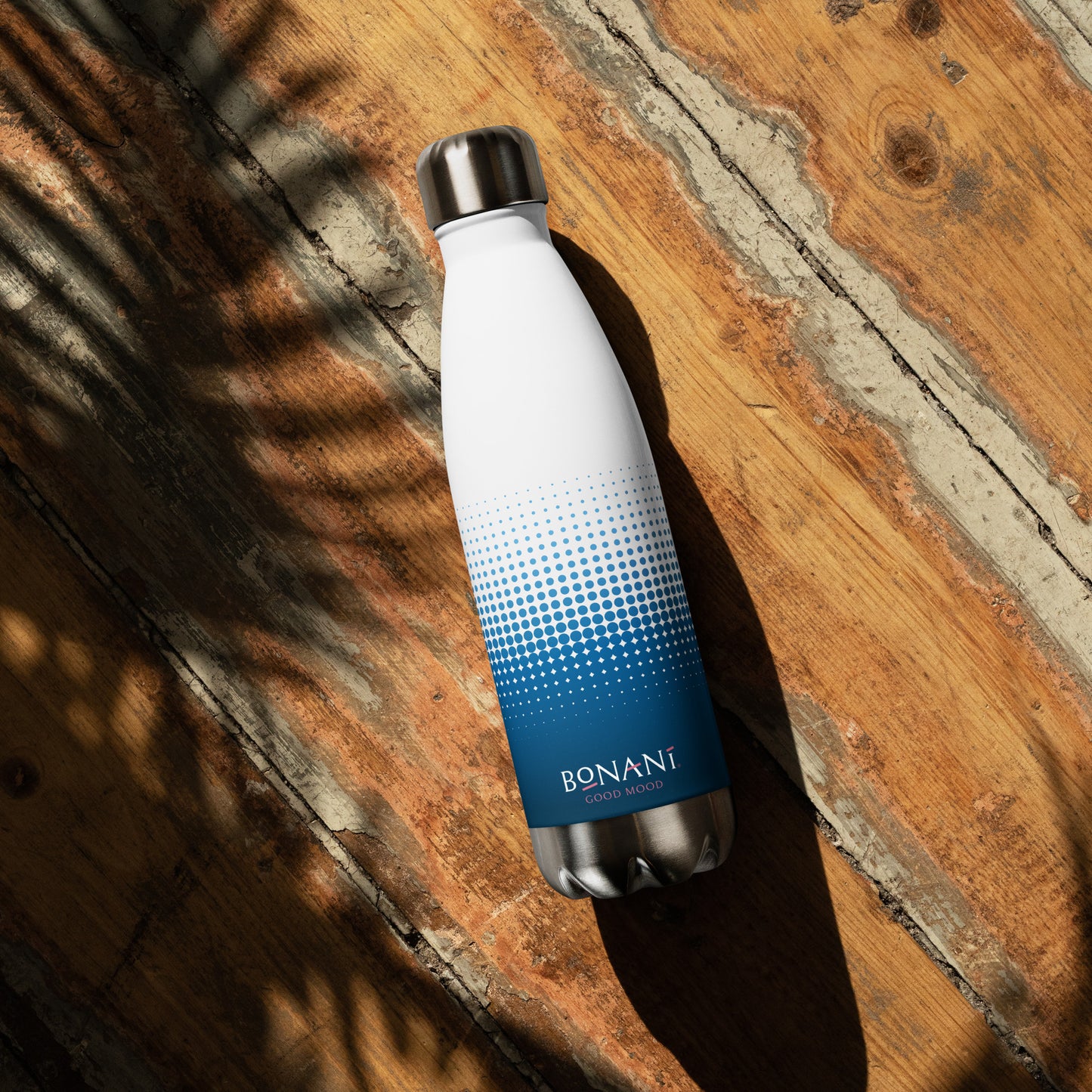 Edelstahl Thermosflasche "cool blue"