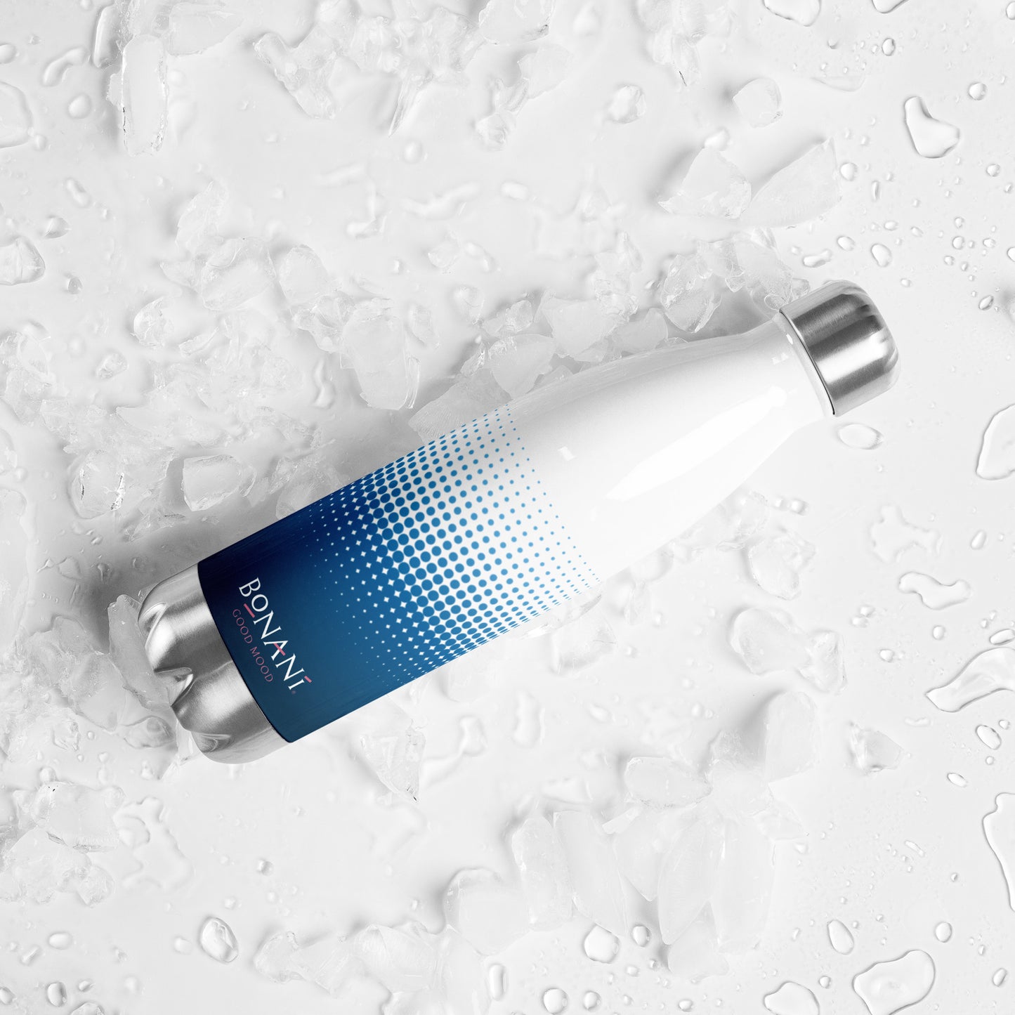 Edelstahl Thermosflasche "cool blue"