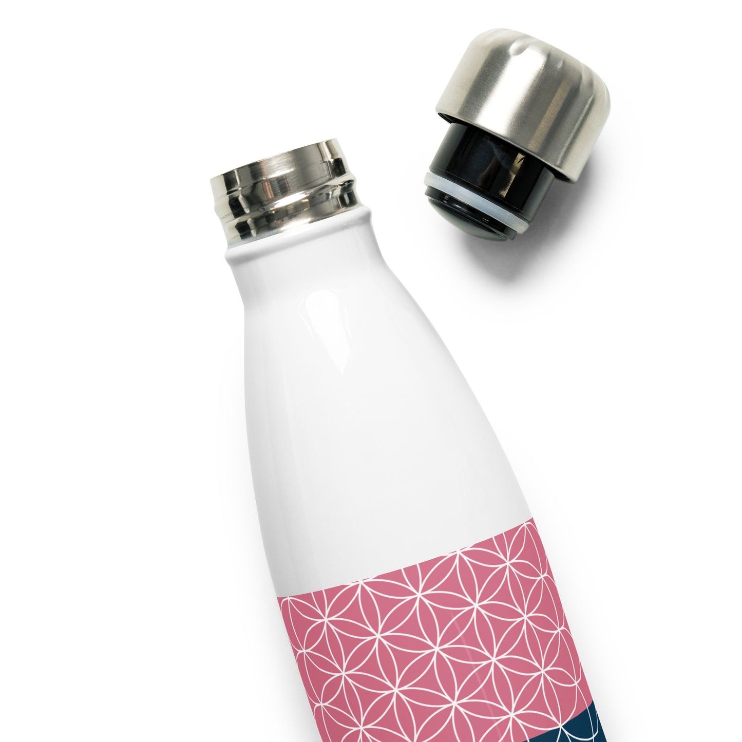 Edelstahl Thermosflasche "Blume des Lebens"