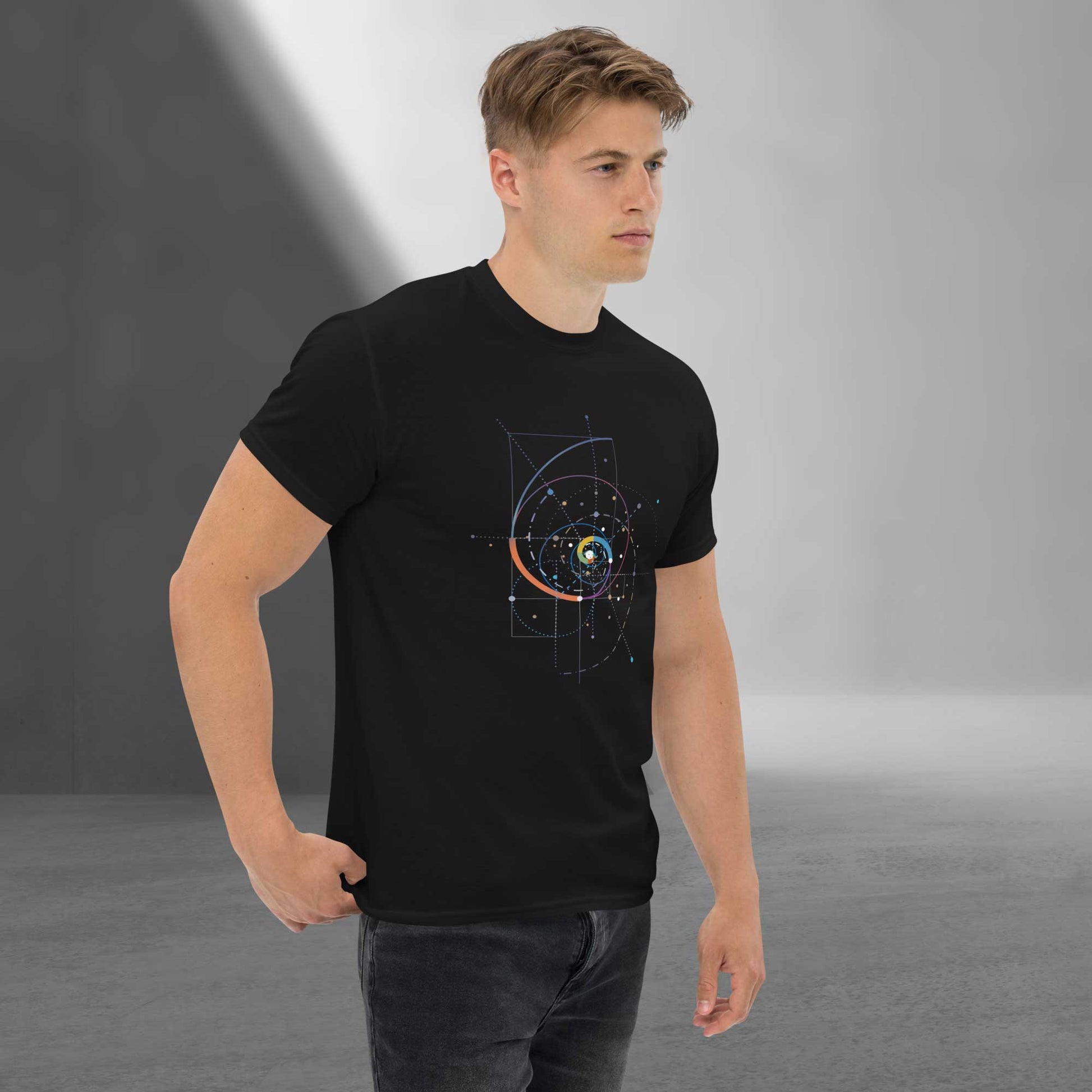 Unisex T-Shirt "Fibonacci", aus der heiligen Geometrie - BONANI Design