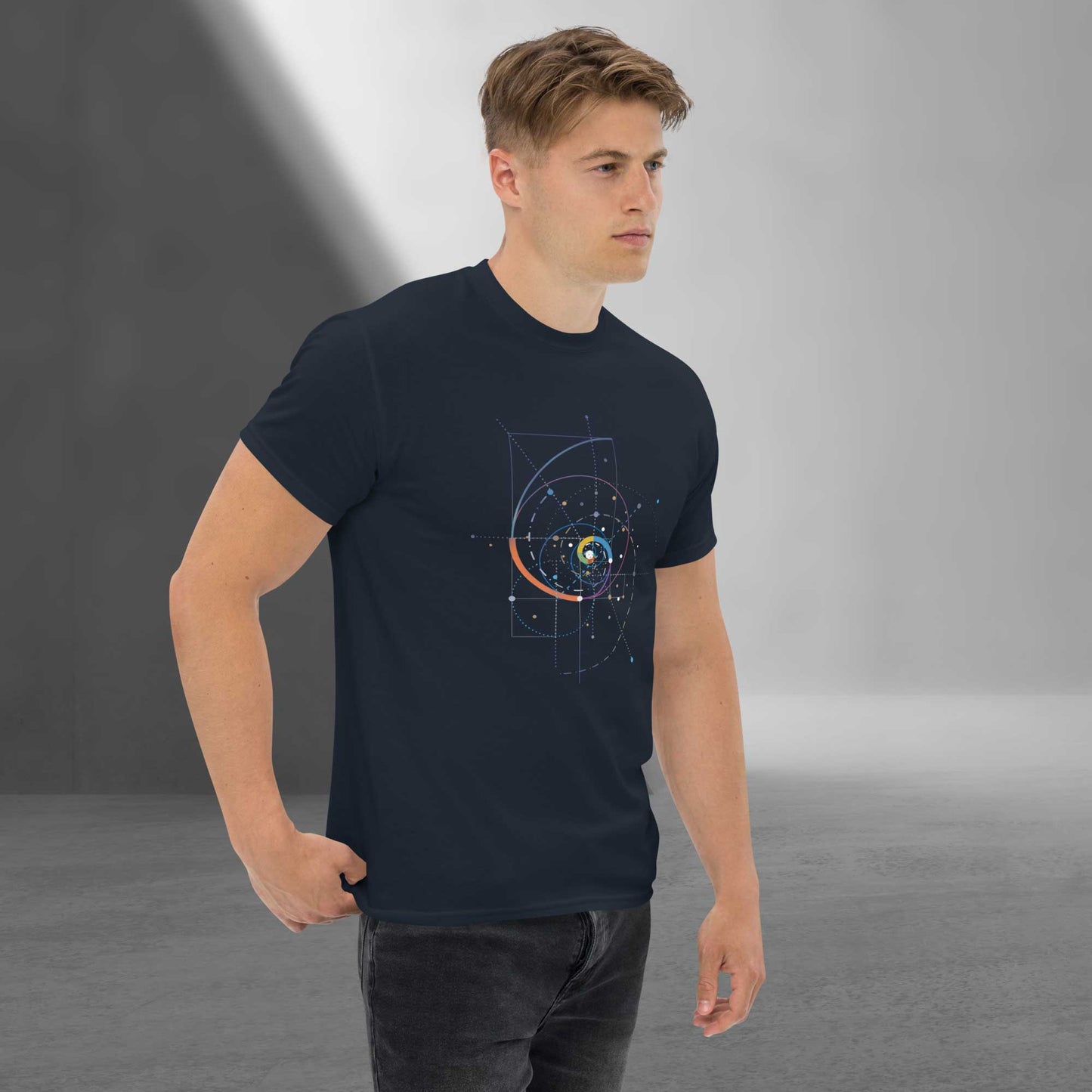 Unisex T-Shirt "Fibonacci", aus der heiligen Geometrie - BONANI Design