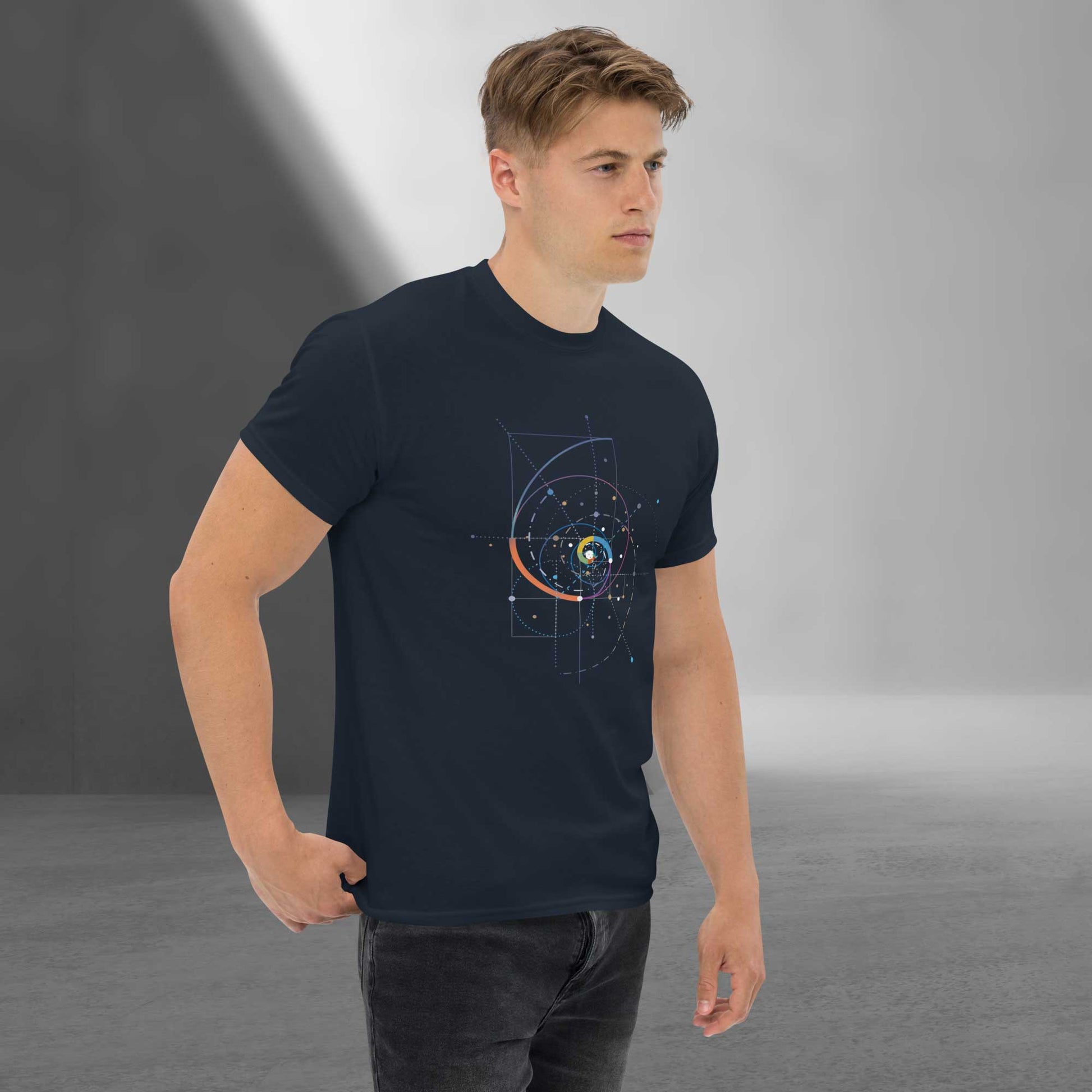 Unisex T-Shirt "Fibonacci", aus der heiligen Geometrie - BONANI Design