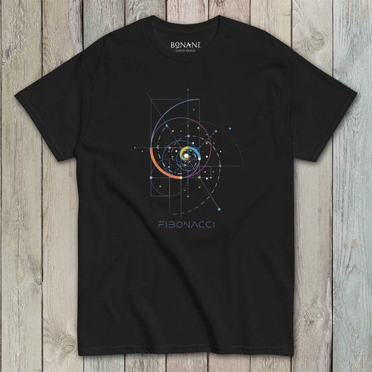Unisex T-Shirt "Fibonacci", die magische Formel aus der heiligen Geometrie