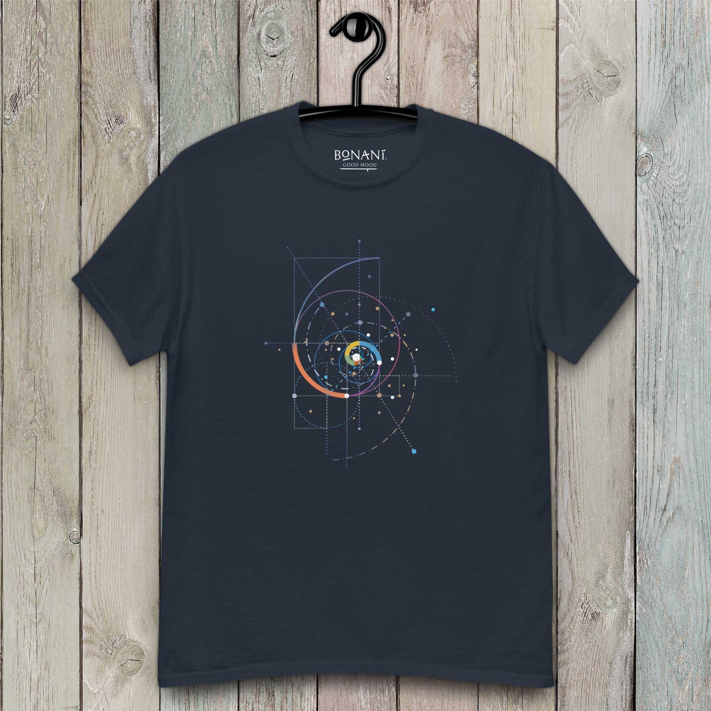 Unisex T-Shirt "Fibonacci", aus der heiligen Geometrie - BONANI Design