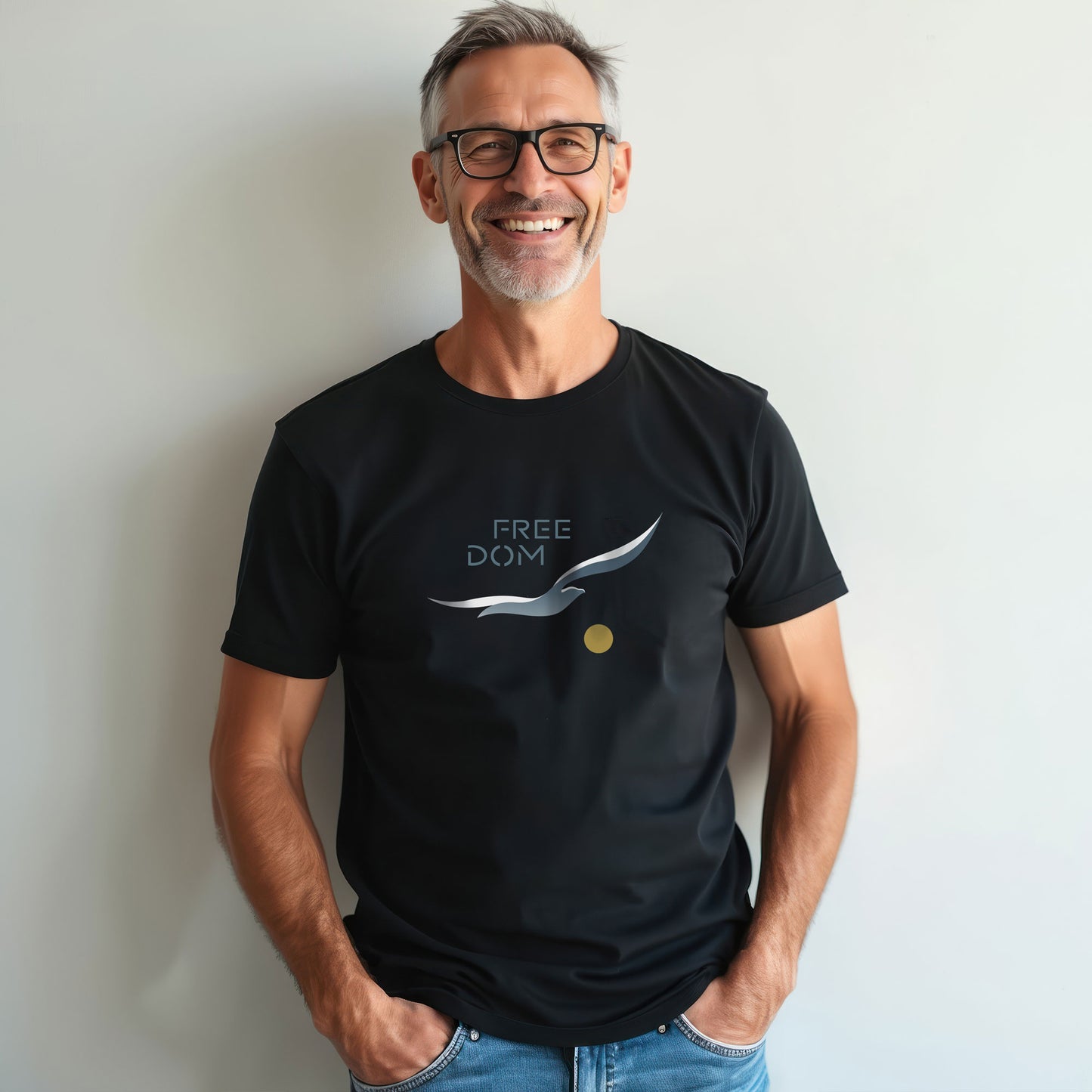 Unisex T-Shirt FREEDOM - selbstbestimmt Leben