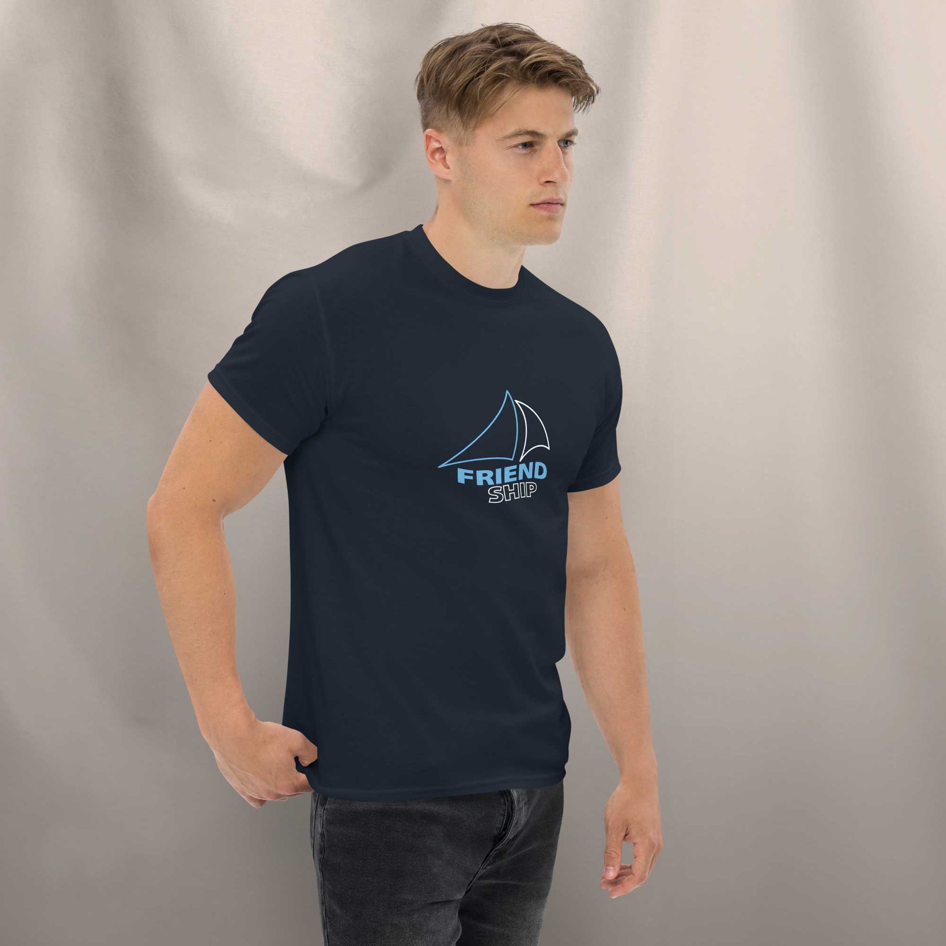 Heavyweight Unisex T-Shirt "FriendShip" - BONANI Design T-Shirt