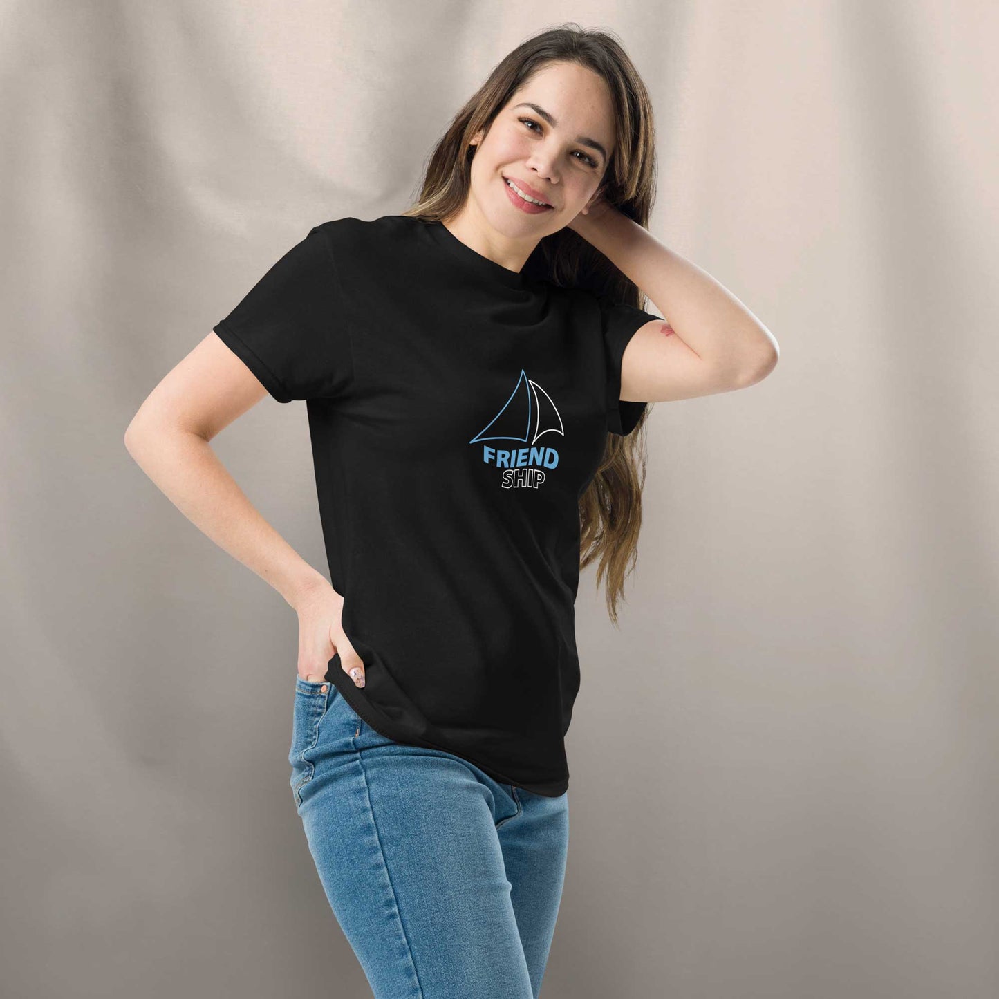 Heavyweight Unisex T-Shirt "FriendShip" - BONANI Design T-Shirt