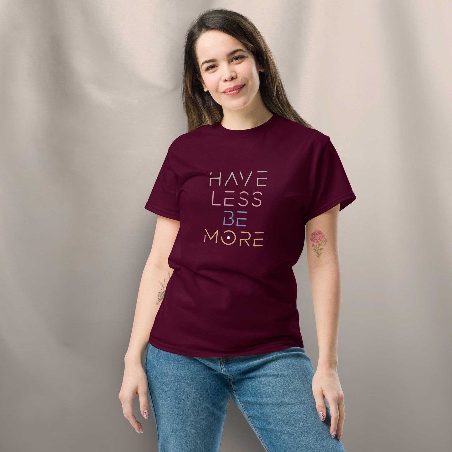 Unisex T-Shirt "Have less - be more" - BONANI Design T-Shirt